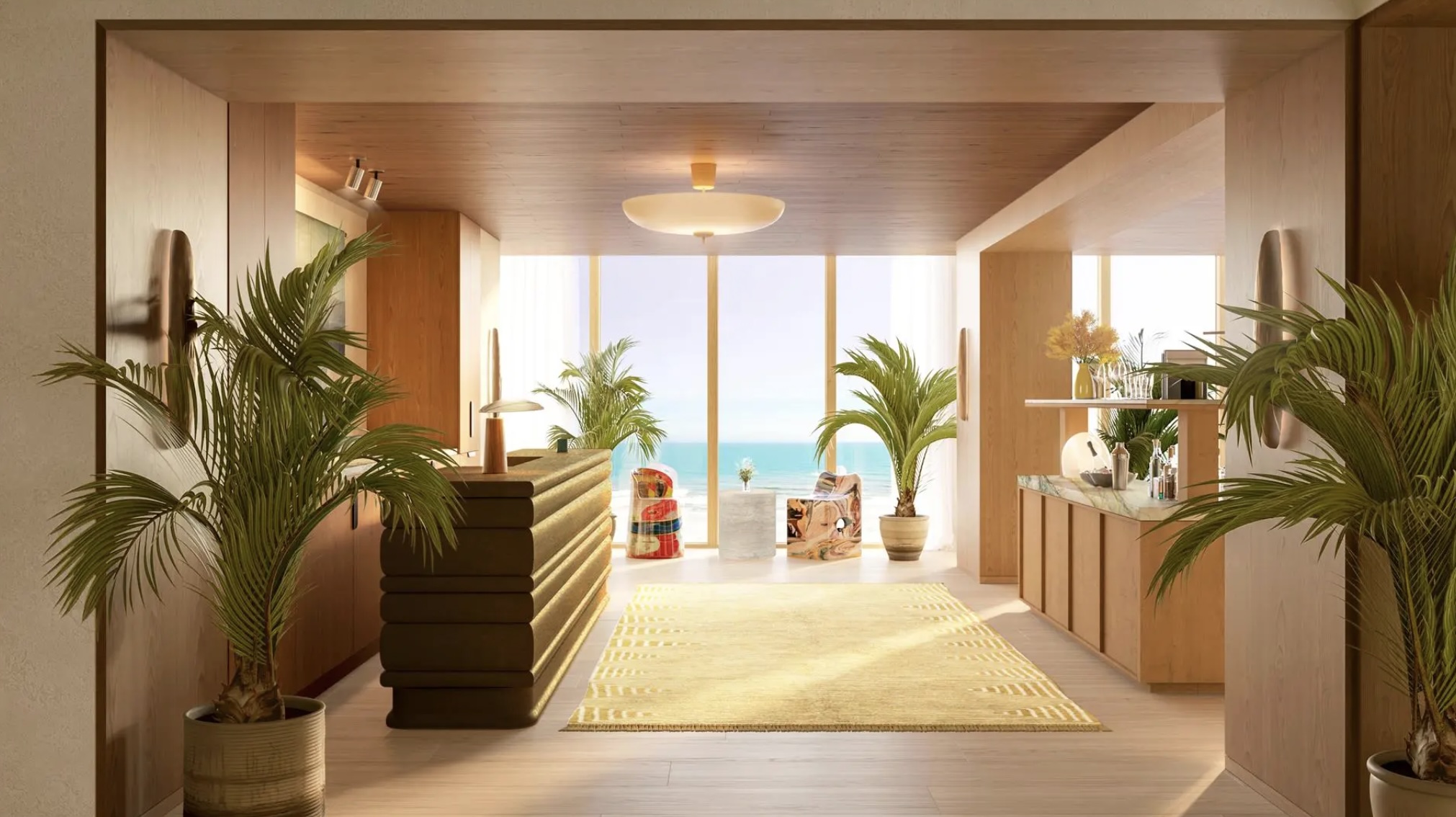 Oceanfront room